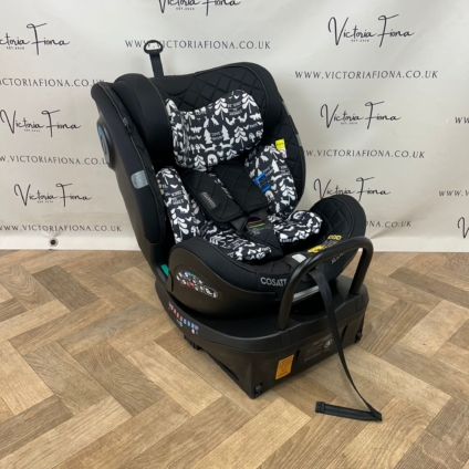 NEW Cosatto All in All Ultra 360 Rotate i-Size Car Seat Silhouette (Birth to 12 years) RRP£350