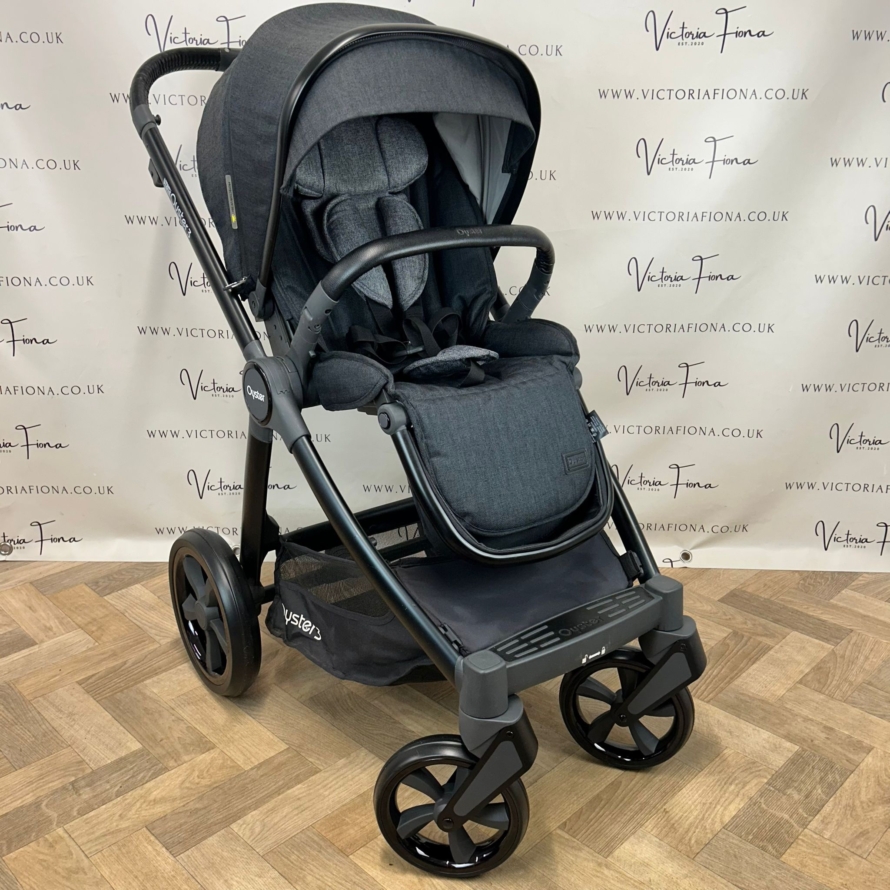 PRELOVED Babystyle Oyster 3 Pushchair & Carrycot Travel System - 0-22kg - Noir 🖤 - Image 9