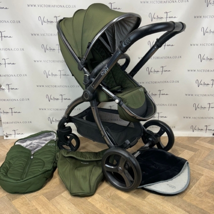 PRELOVED Babystyle Egg2 Pushchair Stroller - Olive Green