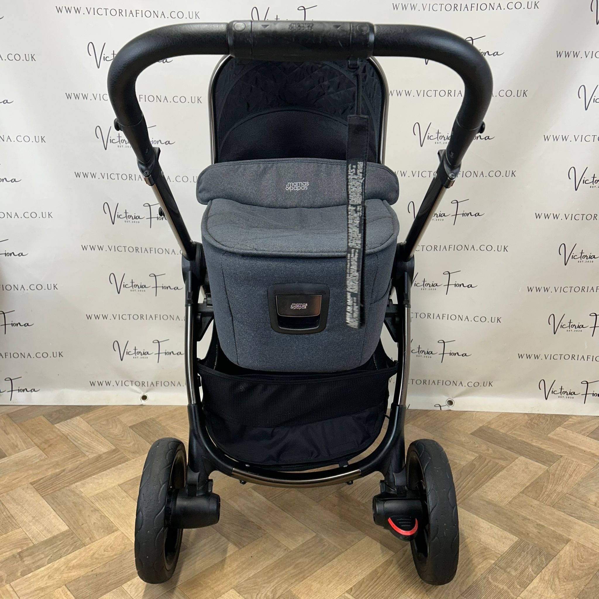 PRELOVED Mamas And Papas Ocarro Pushchair & Carrycot with Cybex 360 Car Seat - Onyx Black 🖤 - Image 3