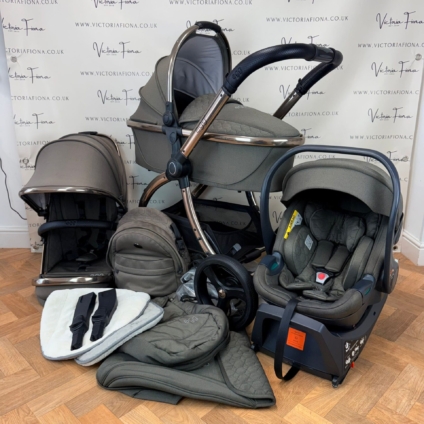 PRELOVED Egg2 Complete Travel System - Hunter Green