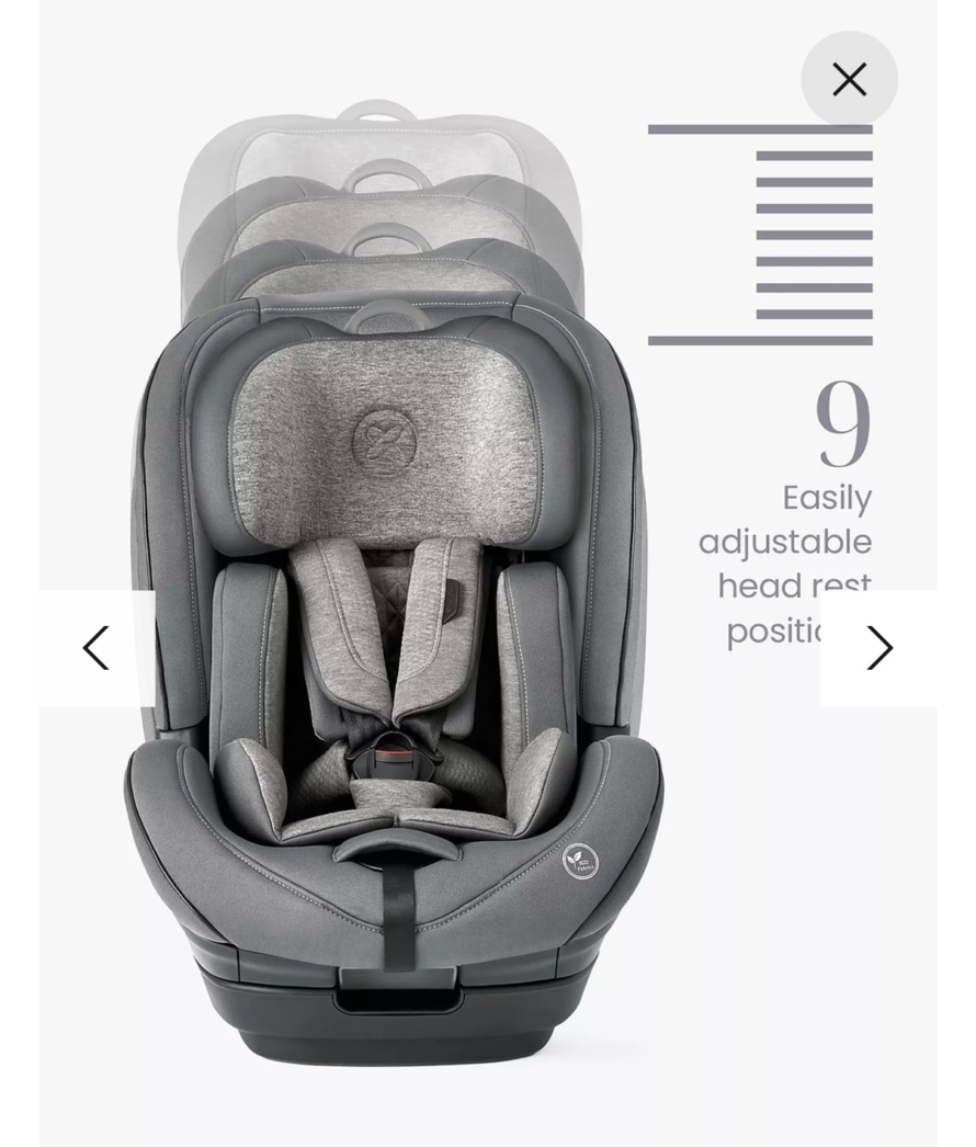 NEW Silver Cross Balance I-size Car Seat - Glacier RRP£250 - Image 6