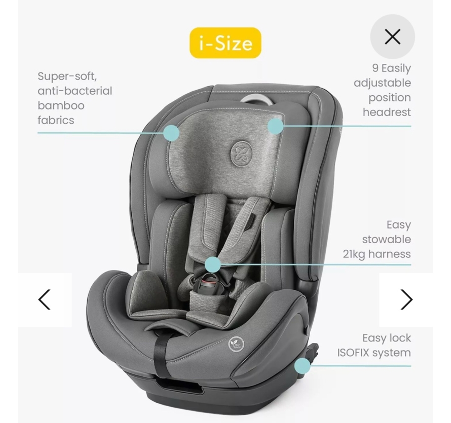 NEW Silver Cross Balance I-size Car Seat - Glacier RRP£250 - Image 7