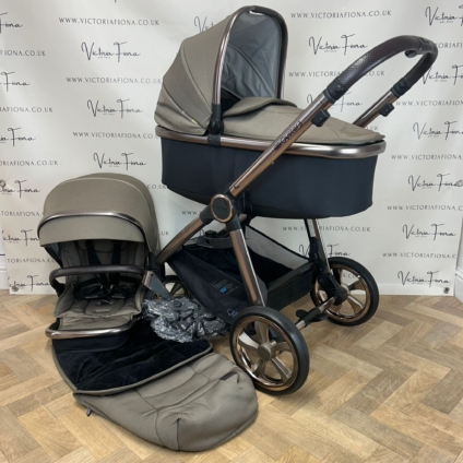 PRELOVED Babystyle Oyster 3 Pushchair & Carrycot - Mink