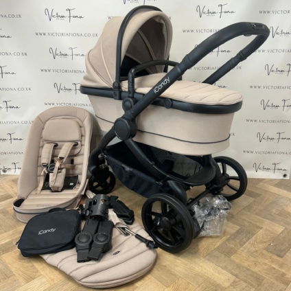 PRELOVED iCandy Peach 7 Pushchair and Carrycot - Cookie 🍪