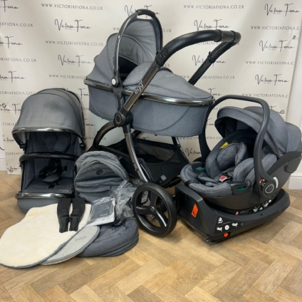 PRELOVED Egg2 Complete Travel System - Quartz Grey🩶