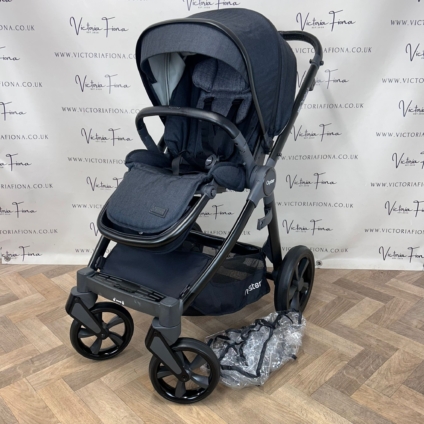 PRELOVED Babystyle Oyster 3 Stroller Pushchair - 0-22kg - Noir Black