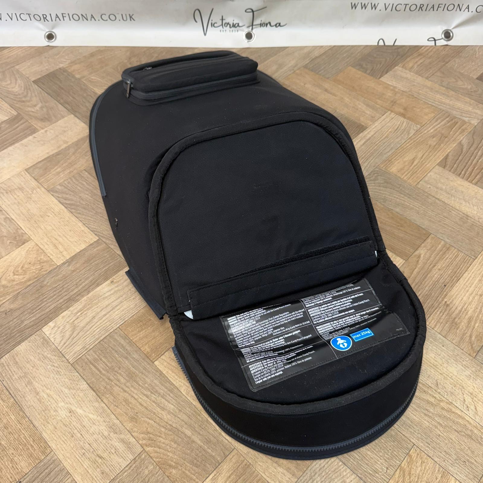 PRELOVED iCandy Peach 7 Pushchair with accessories and CYBEX 360 Car Seat & Isofix - BLACK - Image 7