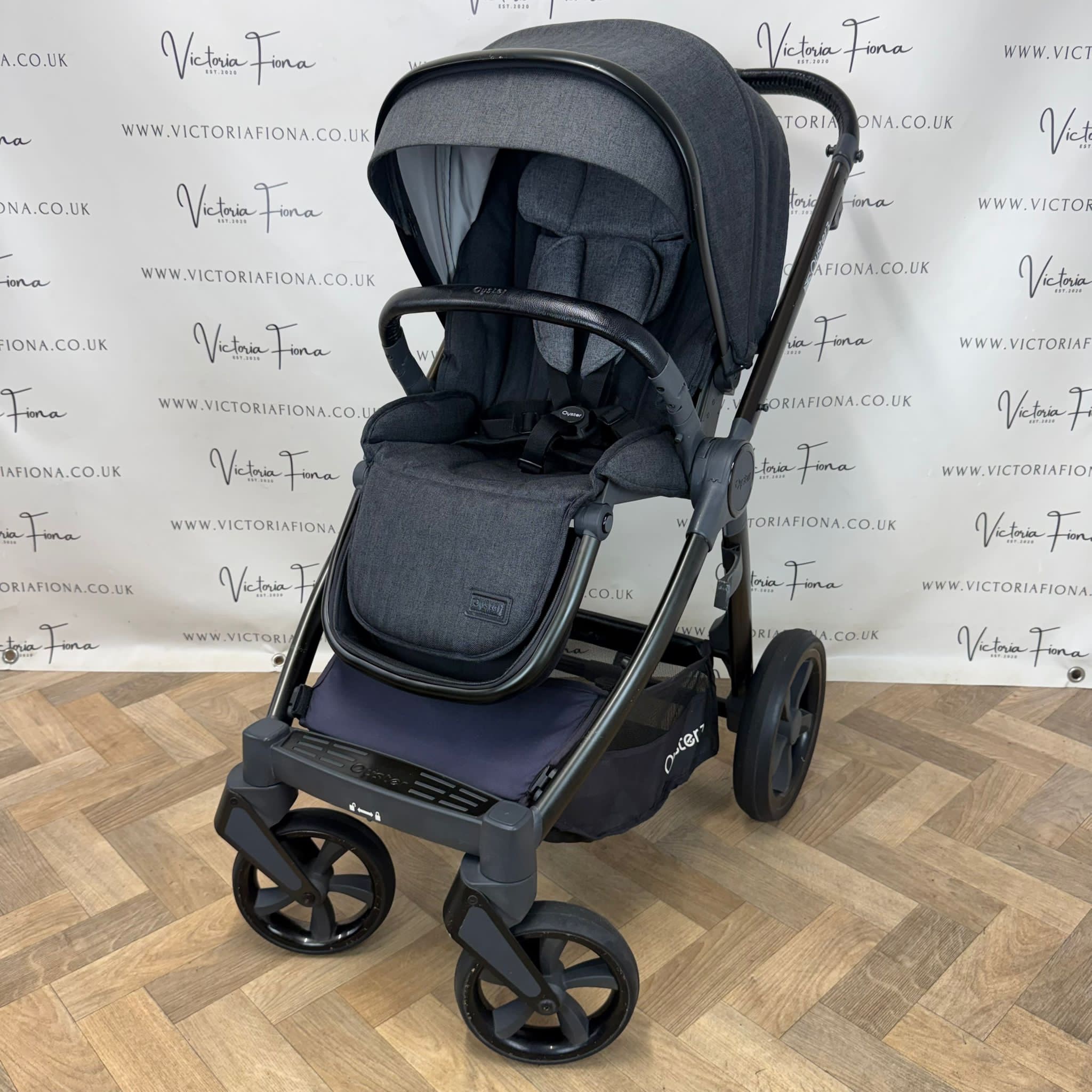 PRELOVED Babystyle Oyster 3 Pushchair & Carrycot - 0-22kg - Noir 🖤 - Image 9