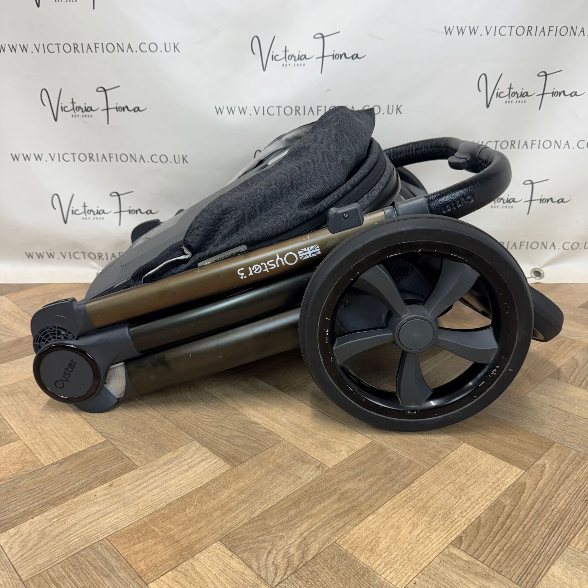 PRELOVED Babystyle Oyster 3 Pushchair & Carrycot - 0-22kg - Noir 🖤 - Image 10