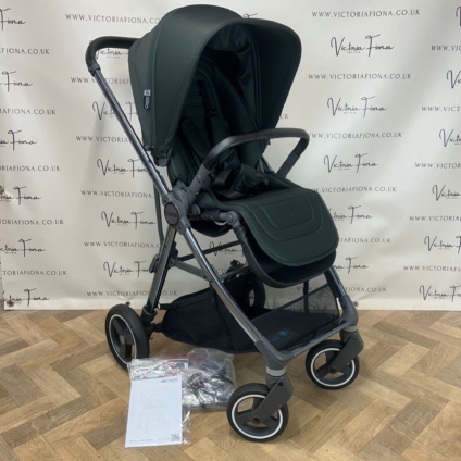 PRELOVED Babystyle Oyster Gravity+ Stroller - Black Olive