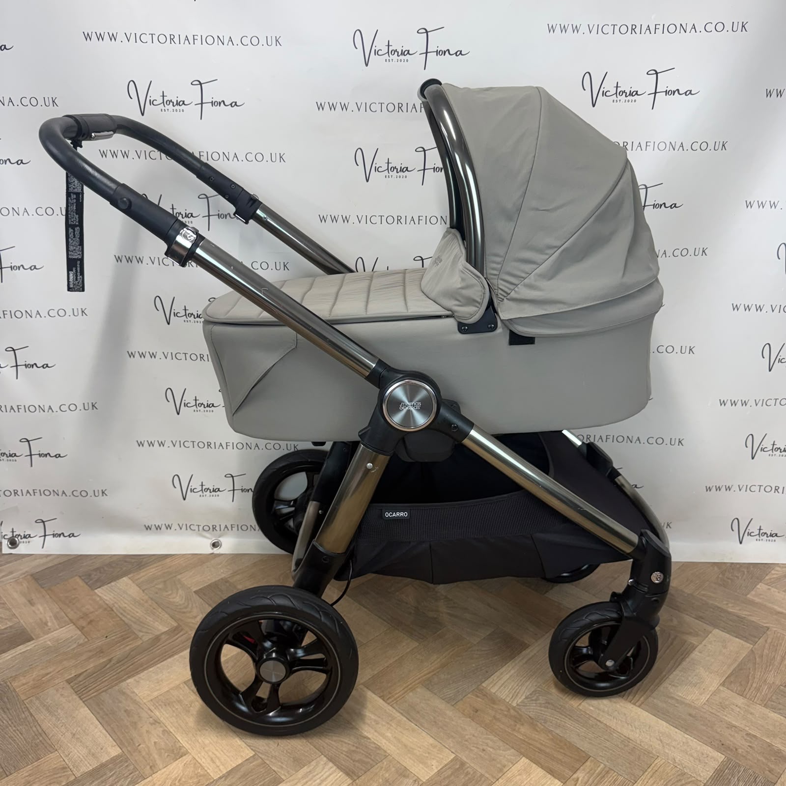 PRELOVED Mamas And Papas Ocarro Pushchair and Carrycot with Maxi Cosi Pebble 360 & Isofix - Everest - Image 2