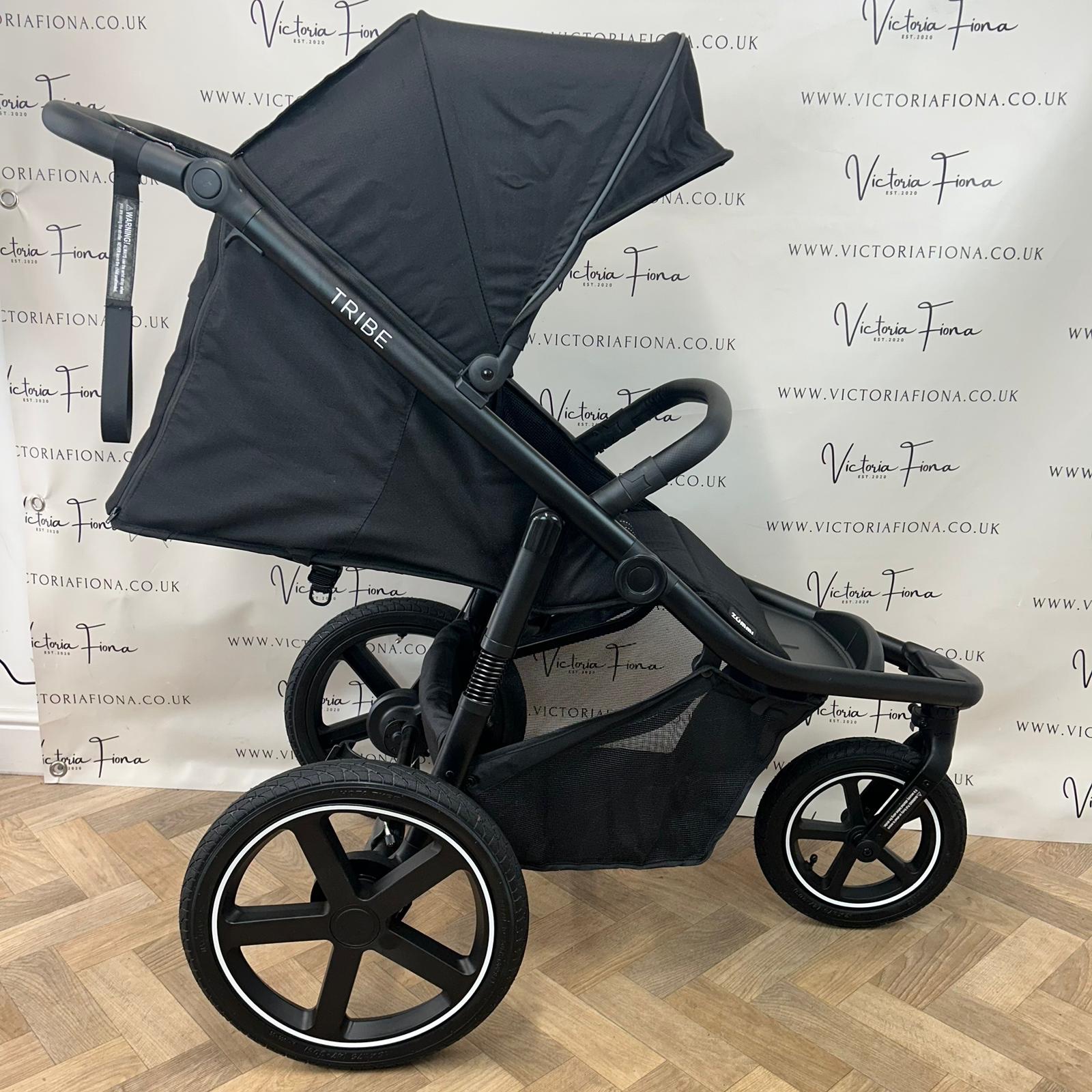 NEW Zummi Tribe Off Road Jogging Stroller - Black - Image 2