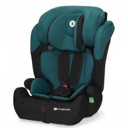 NEW Kinderkraft Comfort Up i-Size Car Seat (9months-12years) - Green