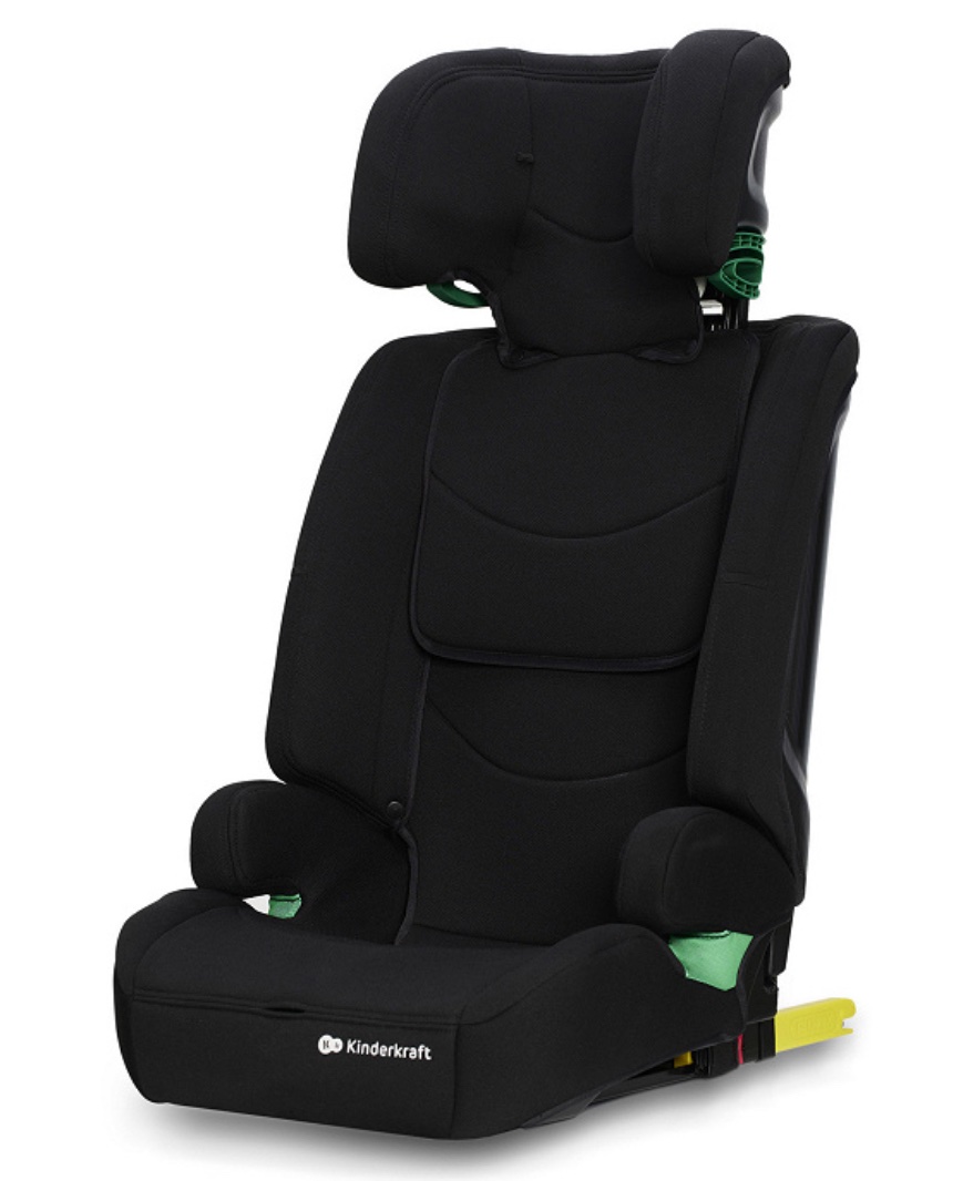 NEW Kinderkraft Safety Fix 2 i-size Car Seat with Isofix - BLACK (9-36kg approx 15months-12years) - Image 3