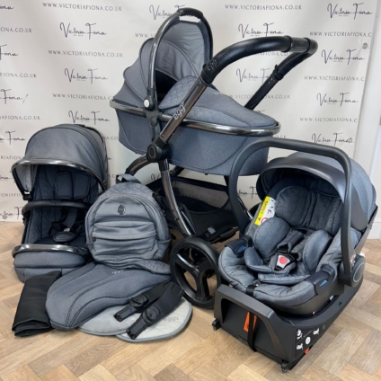 PRELOVED Egg2 Complete Travel System - Quartz Grey 🩶