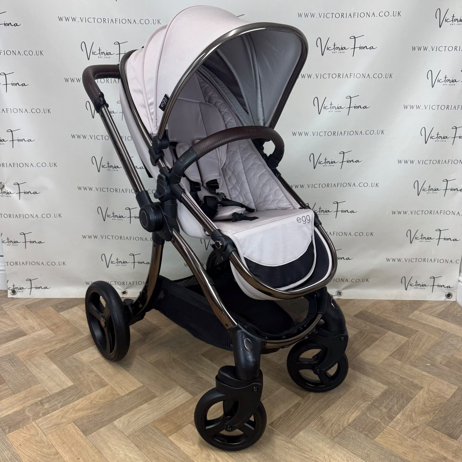 PRELOVED Egg2 Carrycot & Pushchair TRAVEL SYSTEM - Hush Violet - Image 7