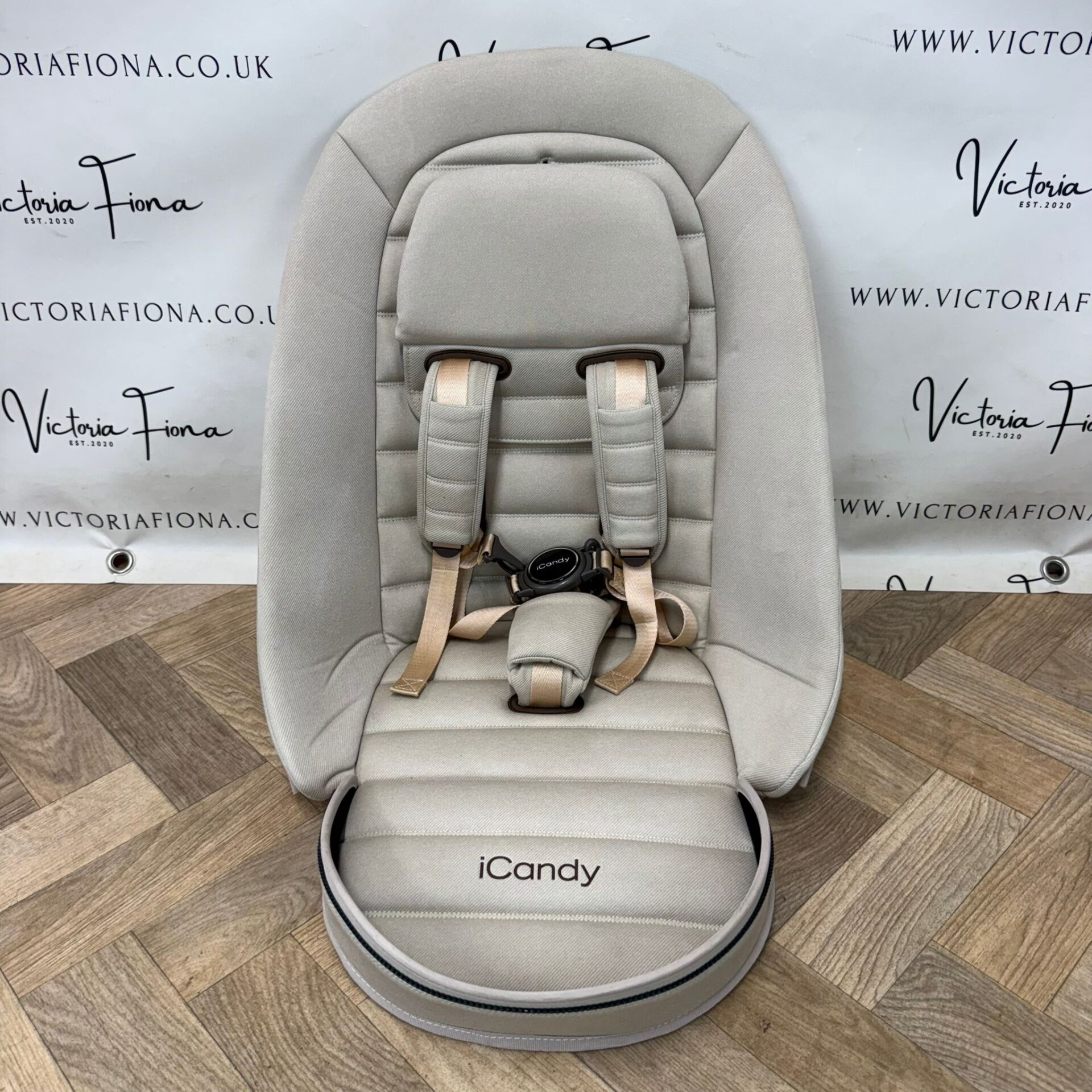 PRELOVED iCandy Peach 7 Pushchair and Carrycot - Biscotti - Image 7