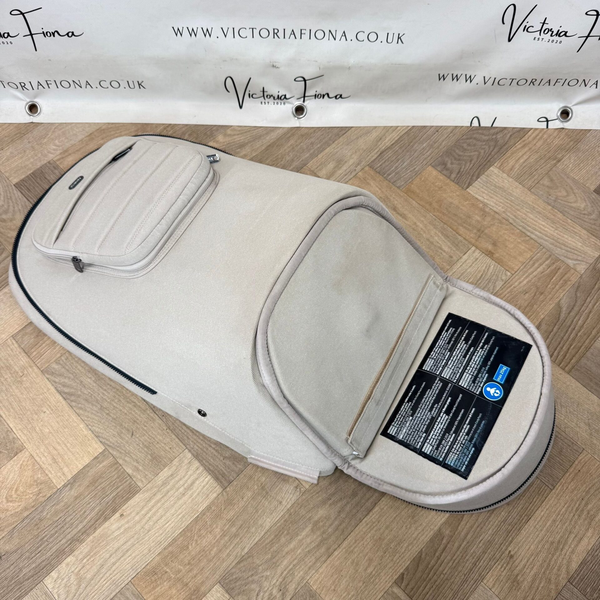 PRELOVED iCandy Peach 7 Pushchair and Carrycot - Biscotti - Image 8