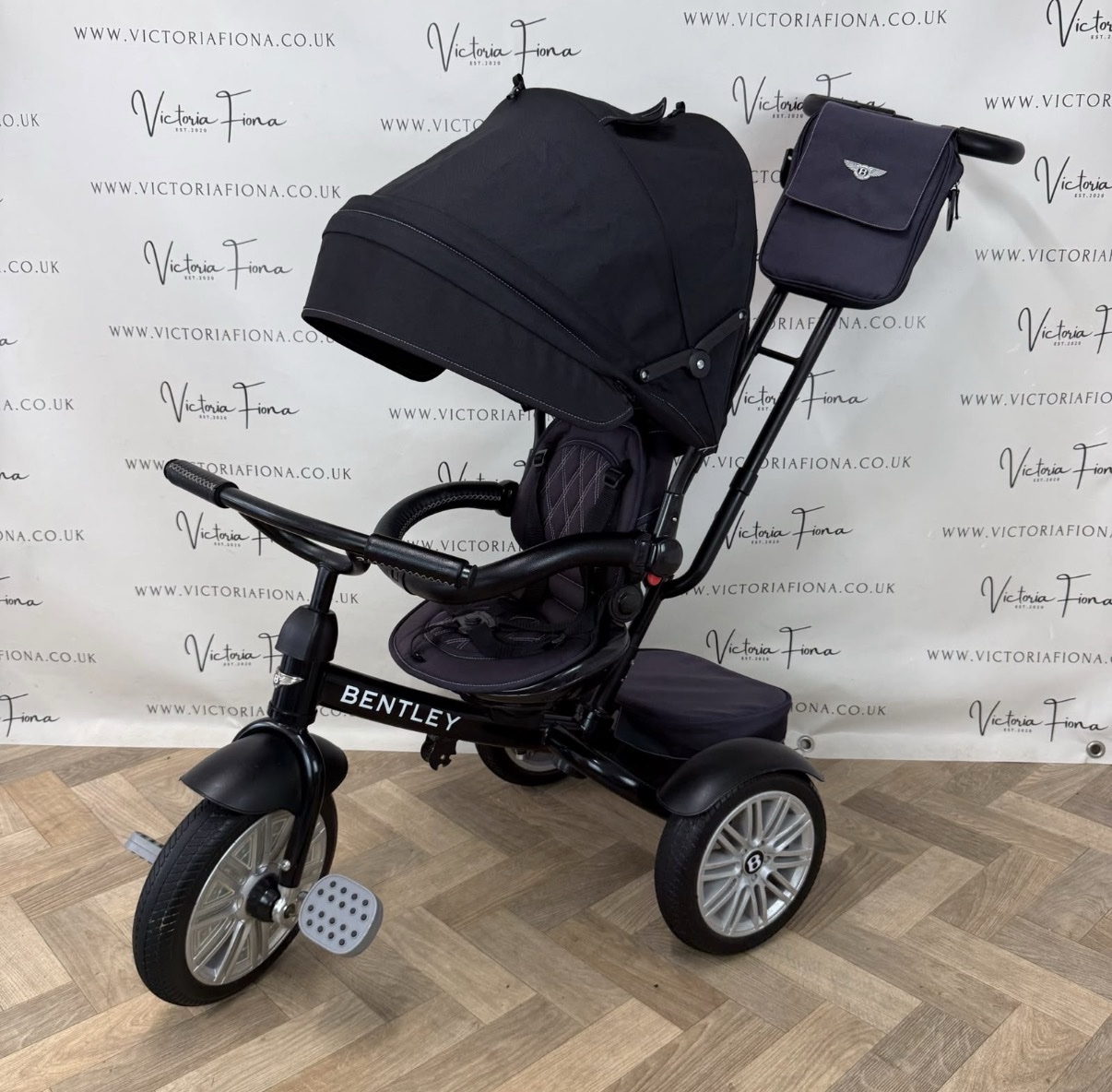 PRELOVED Bentley 6-in-1 Stroller Trike - Black