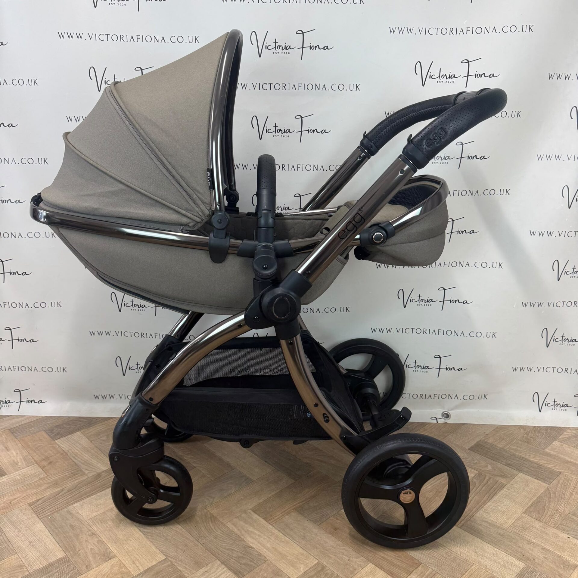 PRELOVED Egg 3 Pushchair & Carrycot – Mink - Image 8