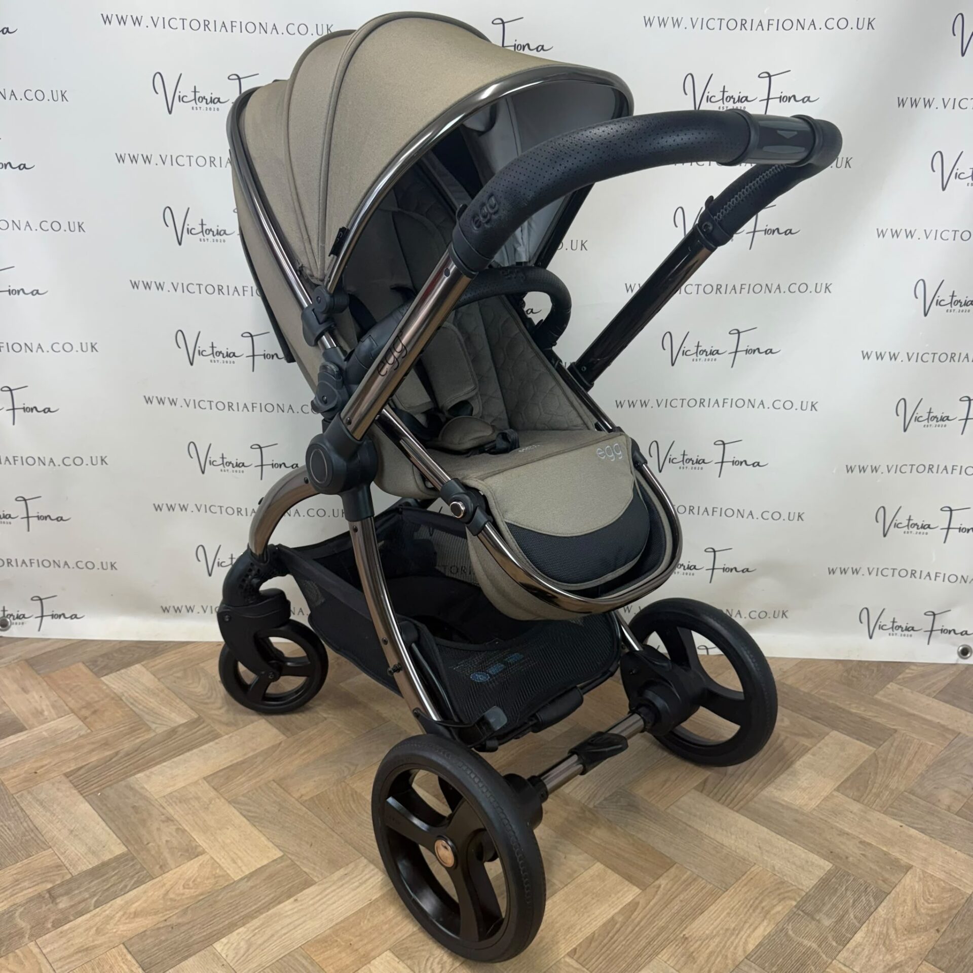 PRELOVED Egg 3 Pushchair & Carrycot – Mink - Image 7