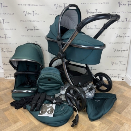 PRELOVED Egg2 Carrycot & Pushchair - Sherwood Green