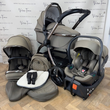 PRELOVED Egg 3 Pushchair & Carrycot - Full Travel System – Mink Copy
