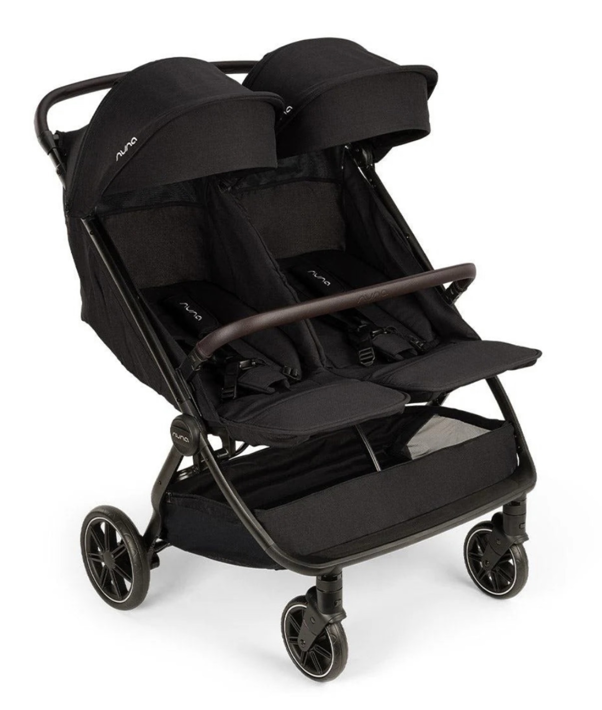 NEW Nuna trvl dubl Double 'side by side' Stroller Pushchair - Caviar RRP£650 - Image 3
