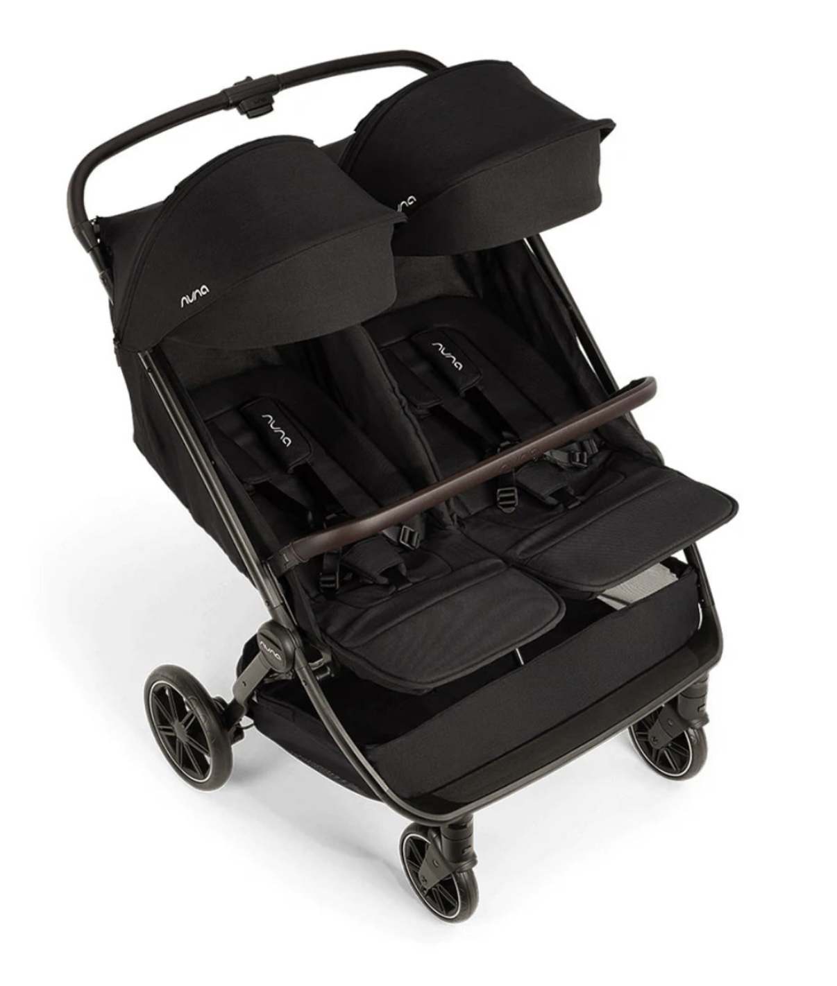 NEW Nuna trvl dubl Double 'side by side' Stroller Pushchair - Caviar RRP£650 - Image 4