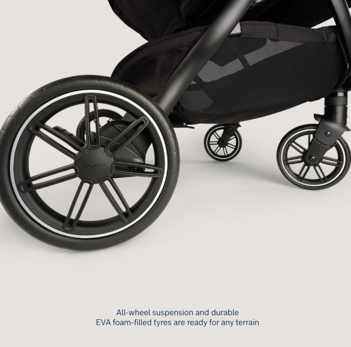 NEW Nuna trvl dubl Double 'side by side' Stroller Pushchair - Caviar RRP£650 - Image 6