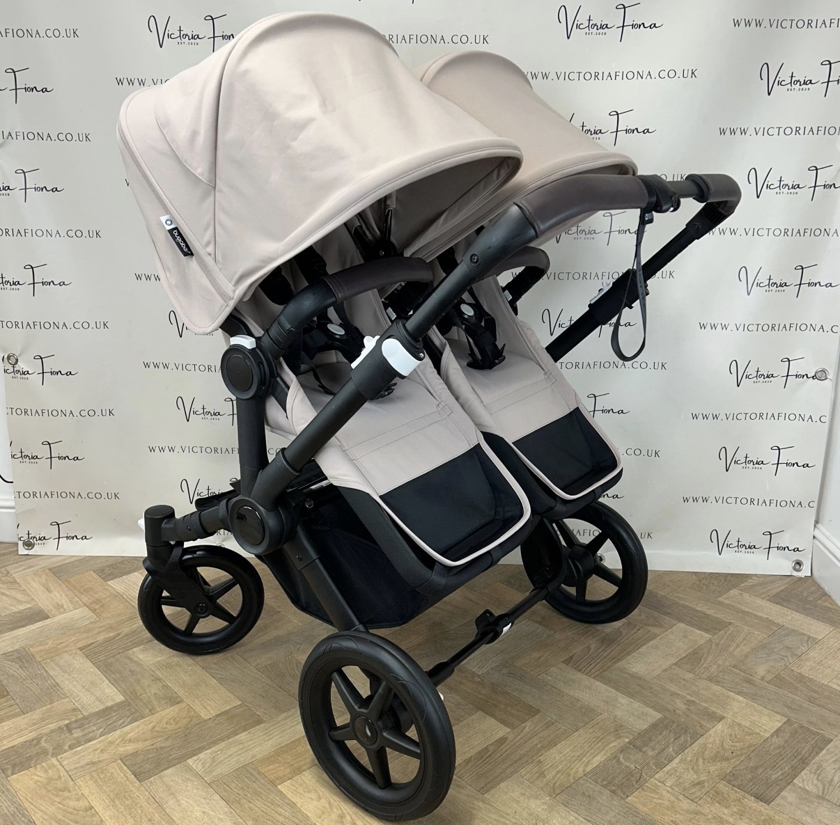 PRELOVED Bugaboo Donkey 5 DUO Double Pushchair - Desert Taupe - Image 7