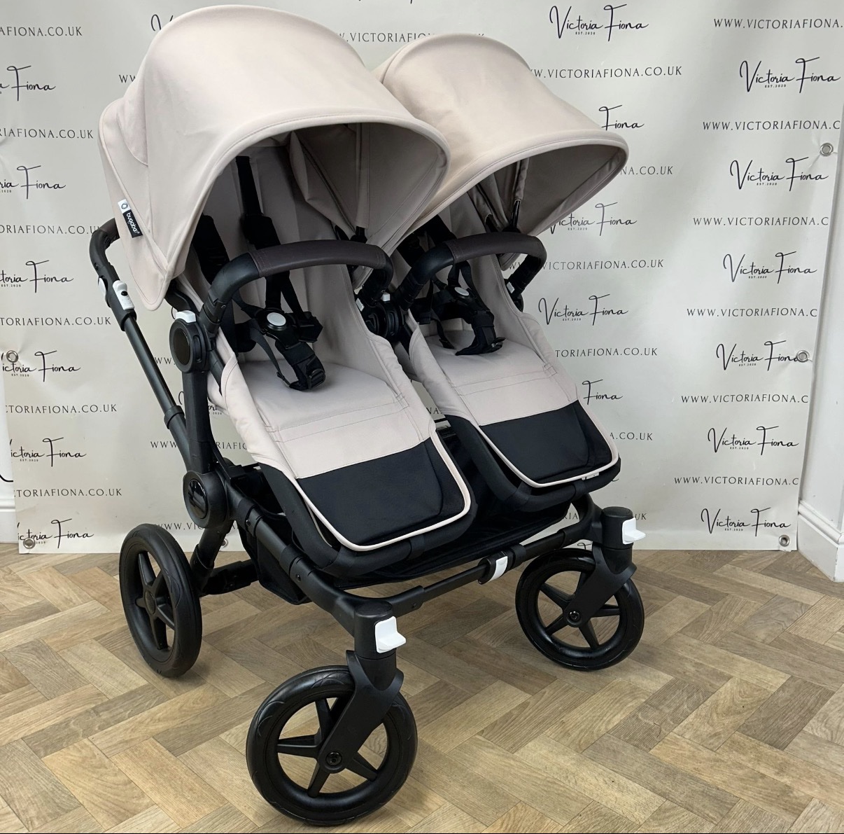 PRELOVED Bugaboo Donkey 5 DUO Double Pushchair - Desert Taupe - Image 9