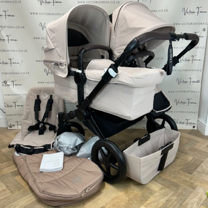PRELOVED Bugaboo Donkey 5 DUO Double Pushchair - Desert Taupe