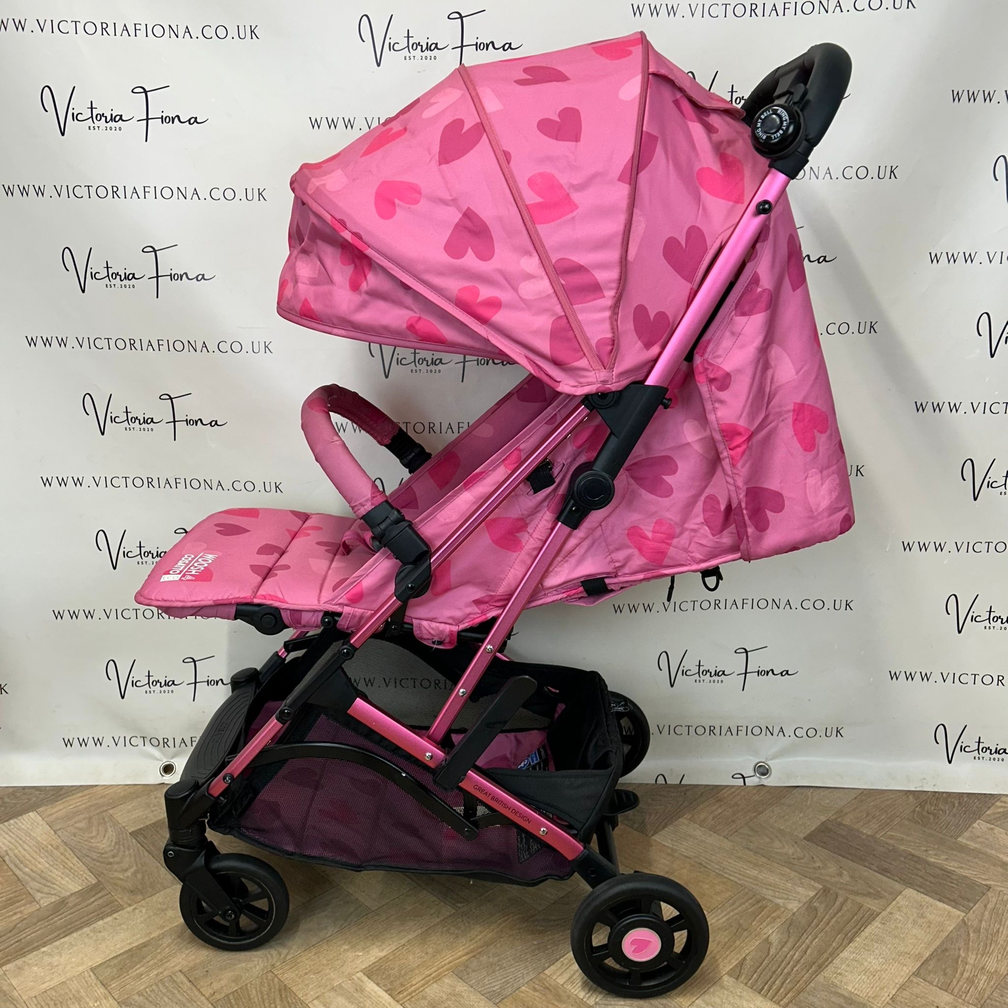 PRELOVED Cosatto Woosh 4 Compact Stroller - Lighthearted RRP£250 🩷 - Image 2