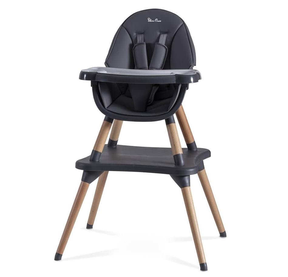 NEW Silver Cross Eat n Play 4in1 Highchair - Grey - Image 3