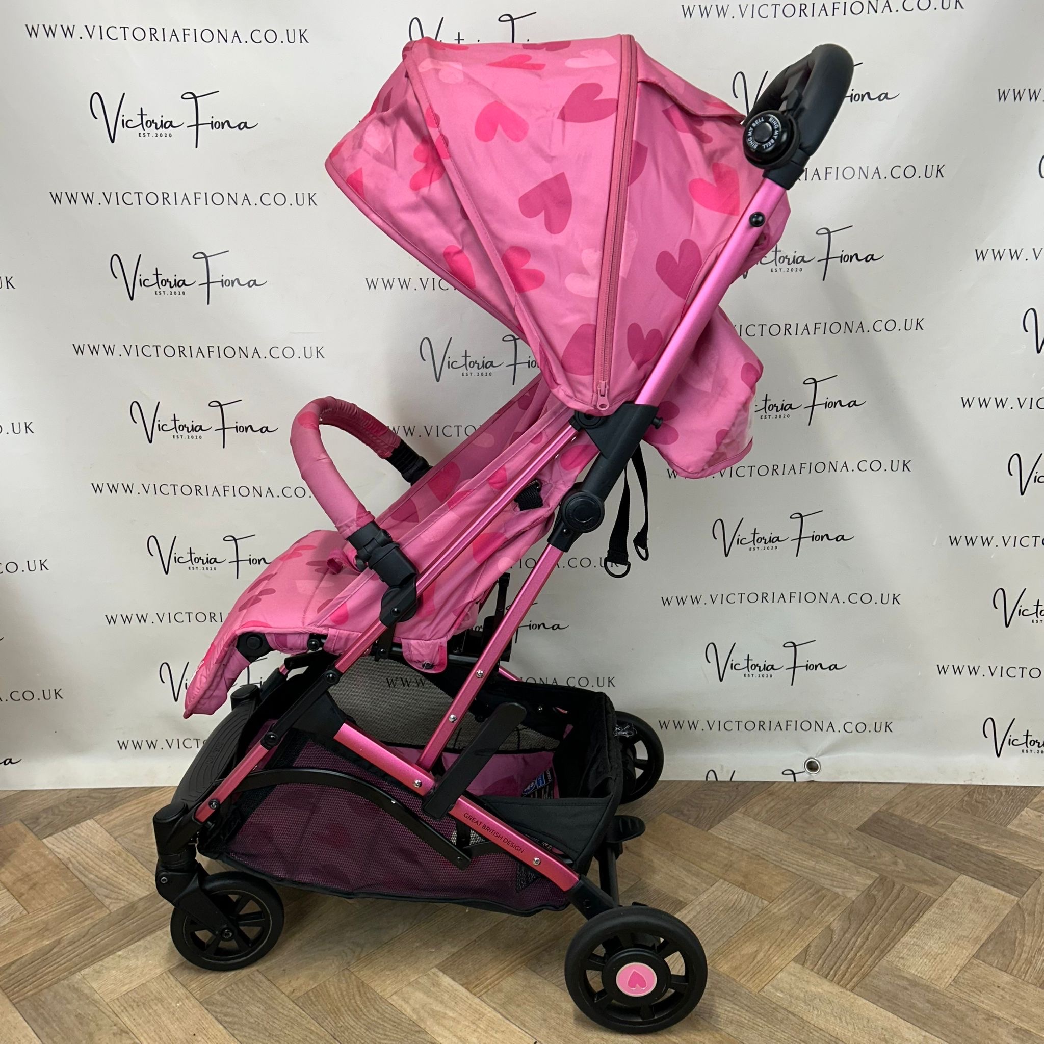 PRELOVED Cosatto Woosh 4 Compact Stroller - Lighthearted RRP£250 🩷 - Image 3