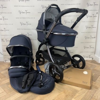 PRELOVED Egg 3 Pushchair & Carrycot - Celestial Blue