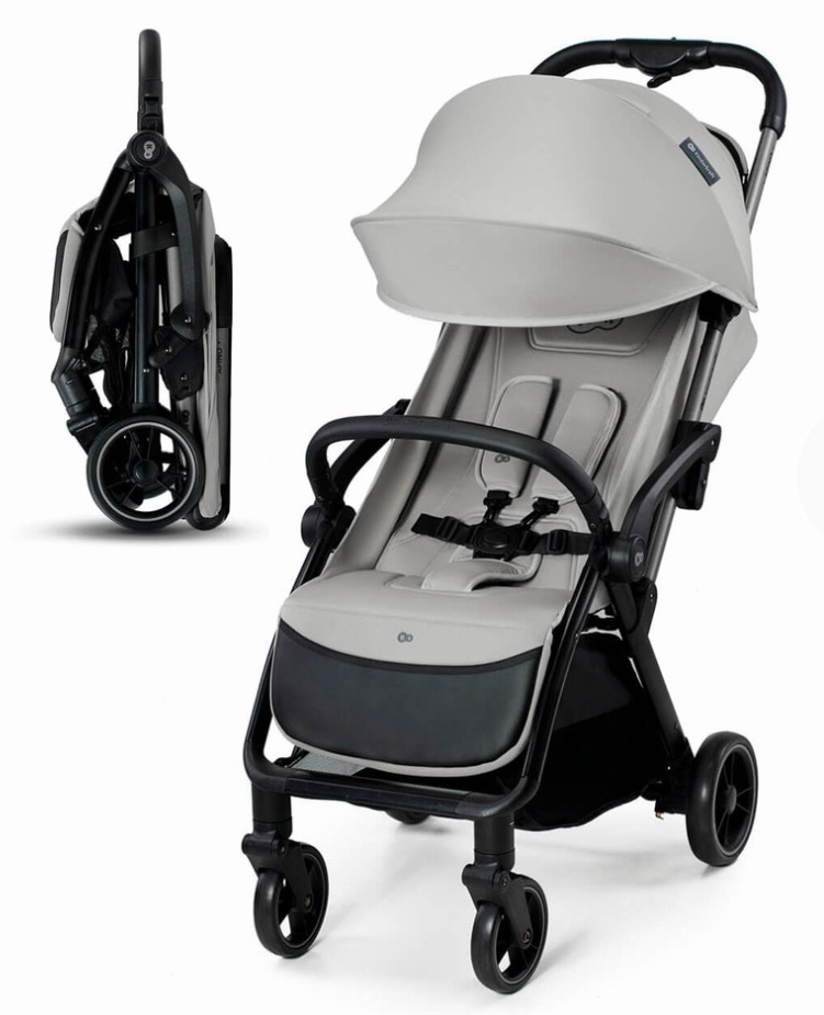 EX DISPLAY Kinderkraft Apino Compact Stroller - Dove Grey