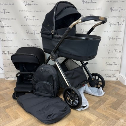 PRELOVED Silver Cross Reef 2 Carrycot & Pushchair - Espresso