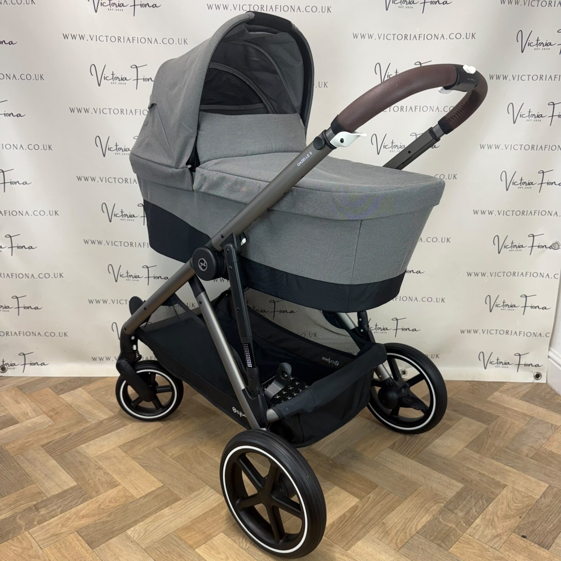 PRELOVED Cybex Gazelle S Duo Tandem Double Pushchair - Soho Grey π€ - Image 9