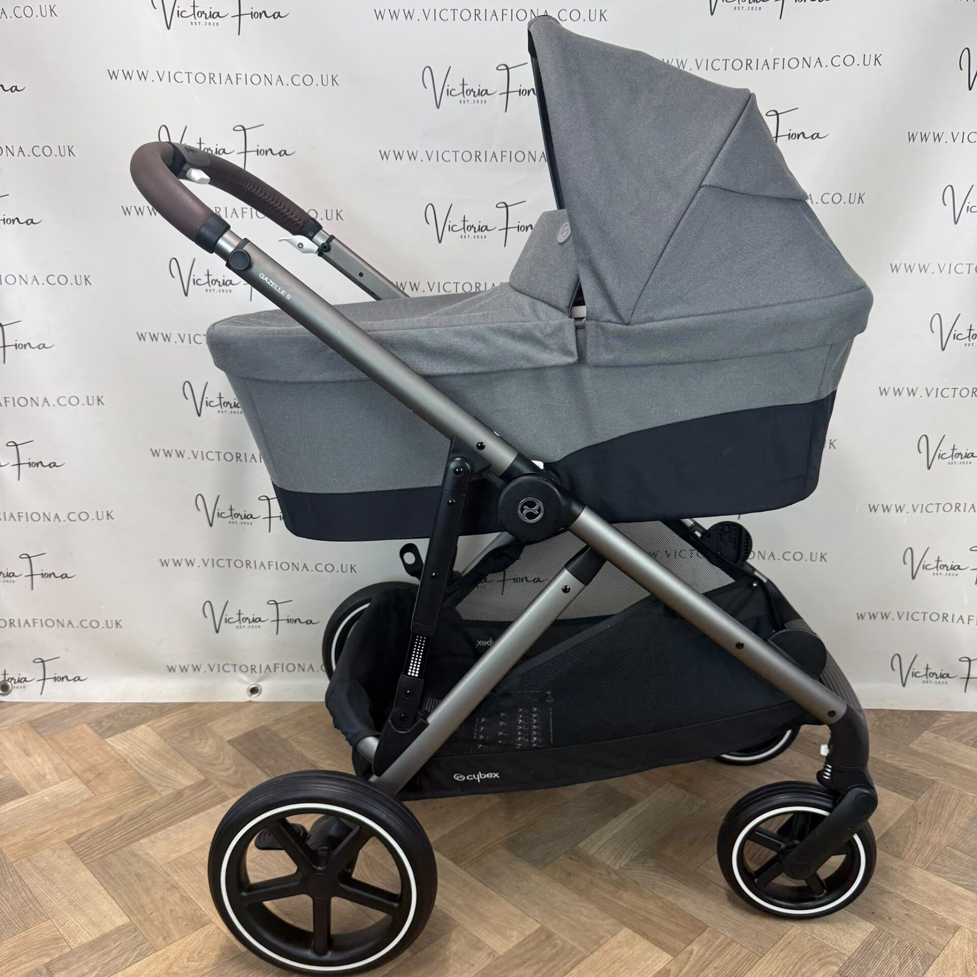 PRELOVED Cybex Gazelle S Duo Tandem Double Pushchair - Soho Grey π€ - Image 10