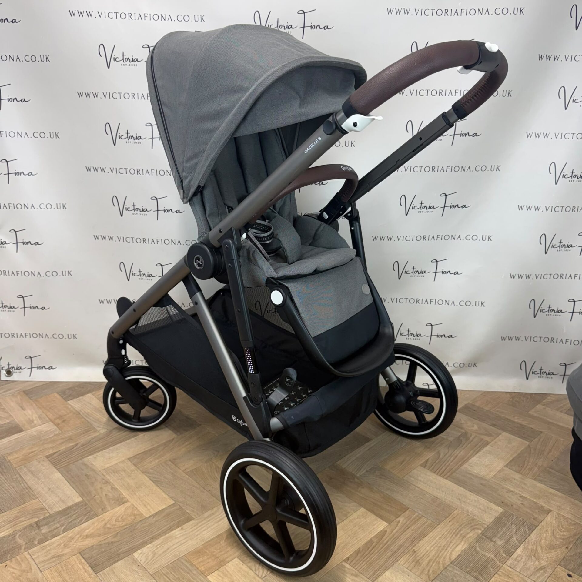 PRELOVED Cybex Gazelle S Duo Tandem Double Pushchair - Soho Grey π€ - Image 11