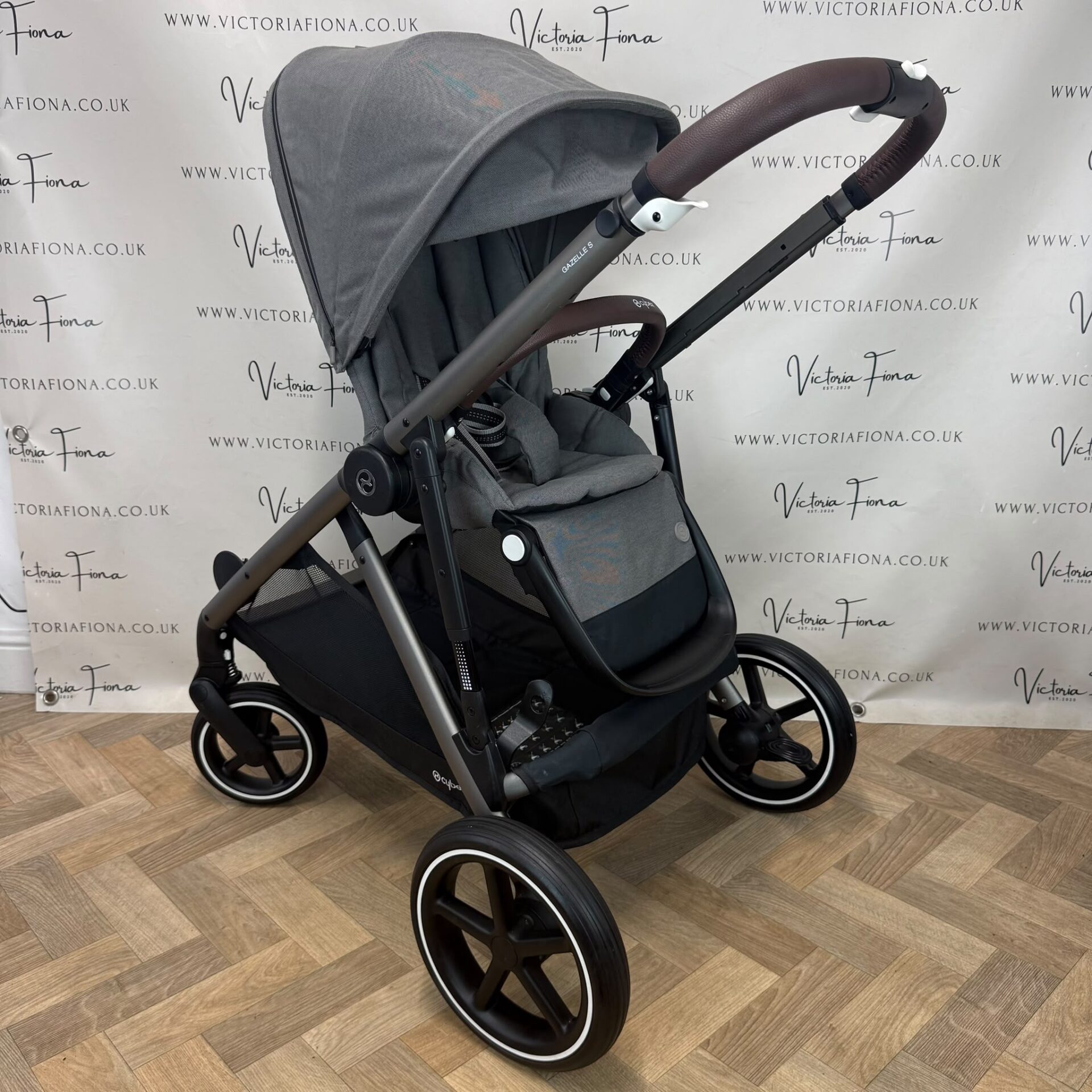 PRELOVED Cybex Gazelle S Duo Tandem Double Pushchair - Soho Grey π€ - Image 12
