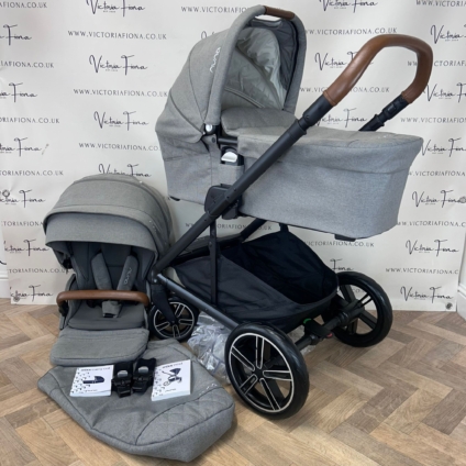 PRELOVED Nuna Mixx Next Carrycot & Pushchair - Granite Grey