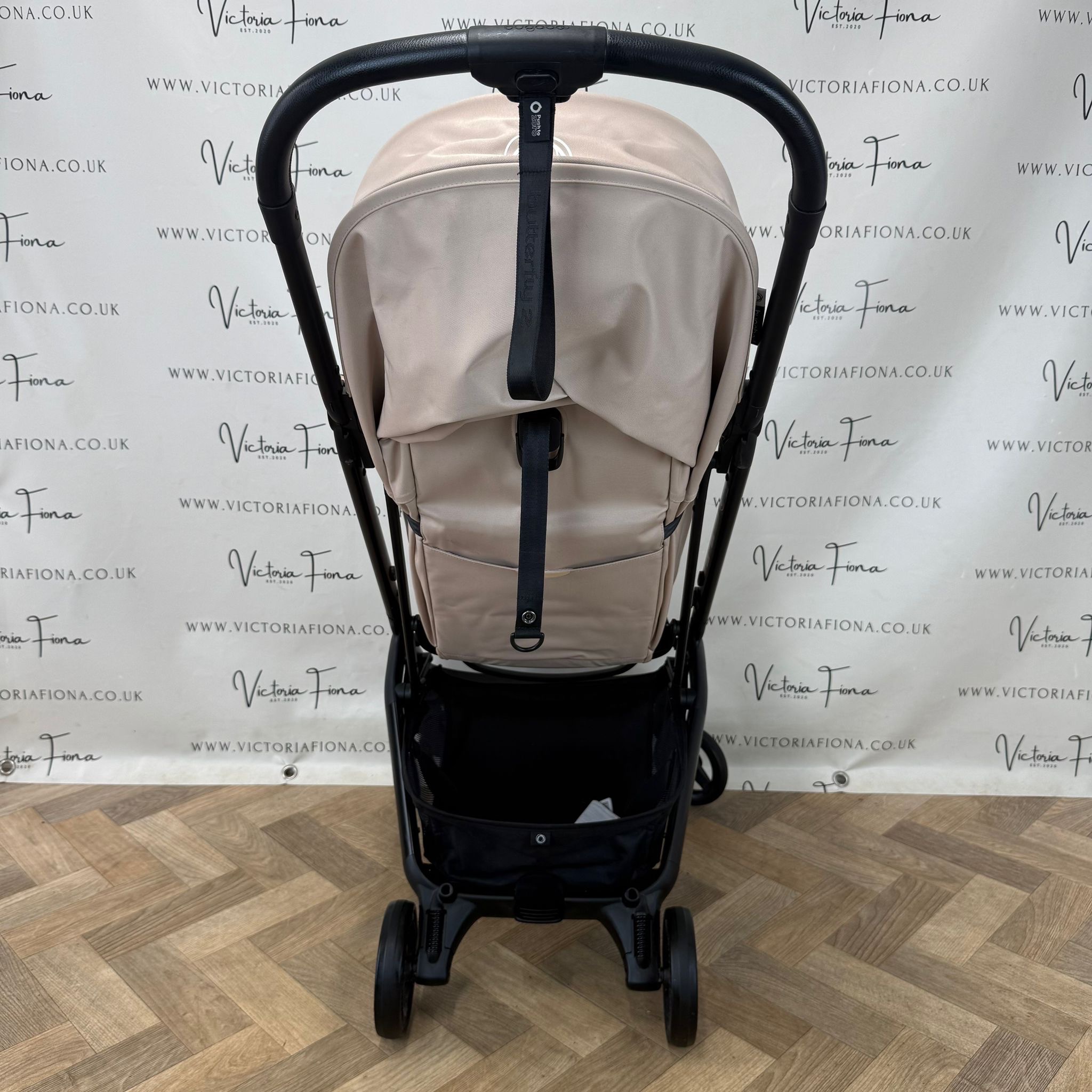 PRELOVED Bugaboo Butterfly 2 Compact CABIN APPROVED Stroller - Desert Taupe - Image 3