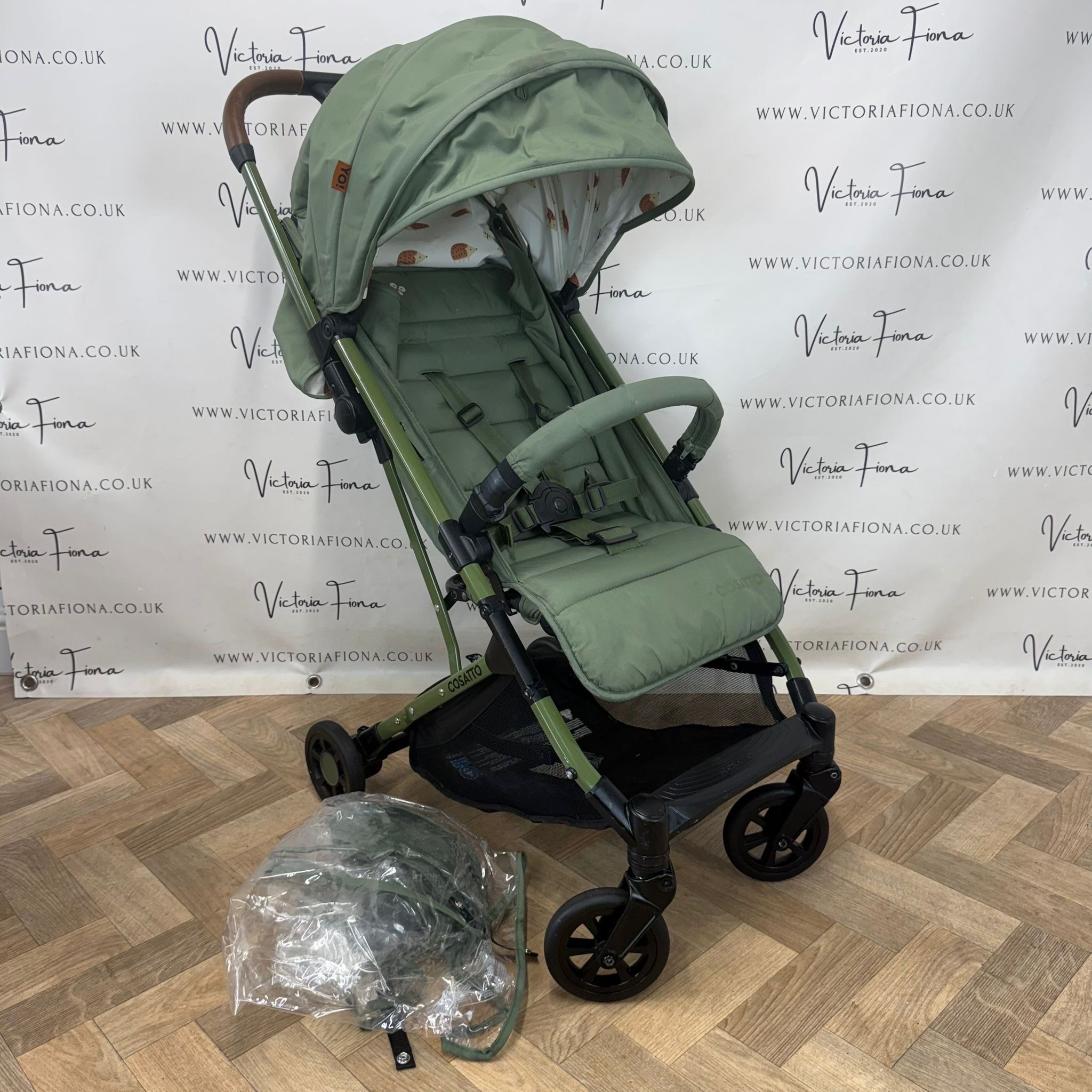 PRELOVED Cosatto Yo! CABIN APPROVED Compact Lightweight Stroller - Hoglet RRP£199