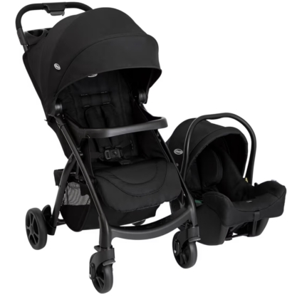 NEW Graco Tavira Travel System (Car Seat & Stroller Pushchair) Midnight Black