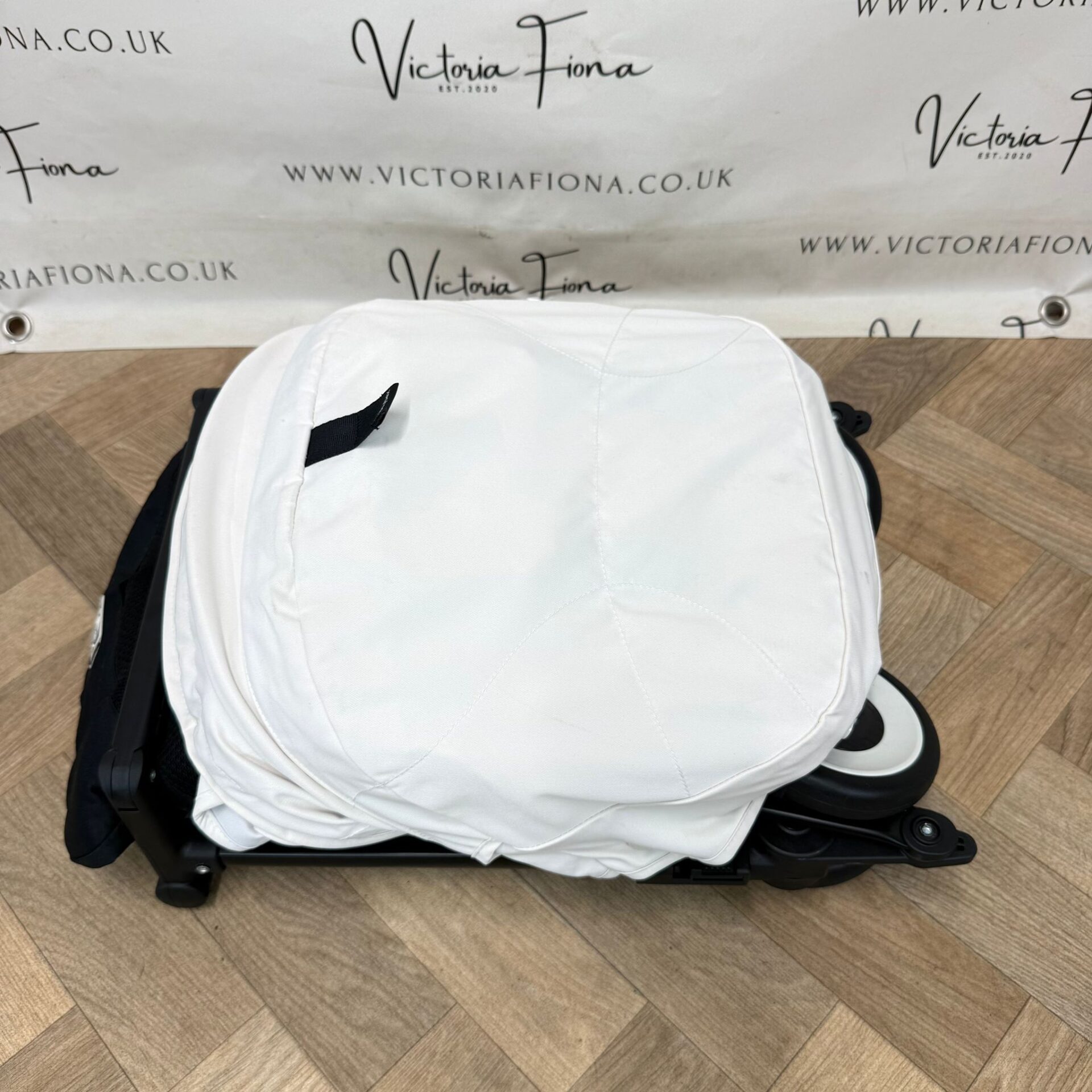 PRELOVED Cybex Libelle CABIN APPROVED Compact Stroller - Canvas White - Image 6