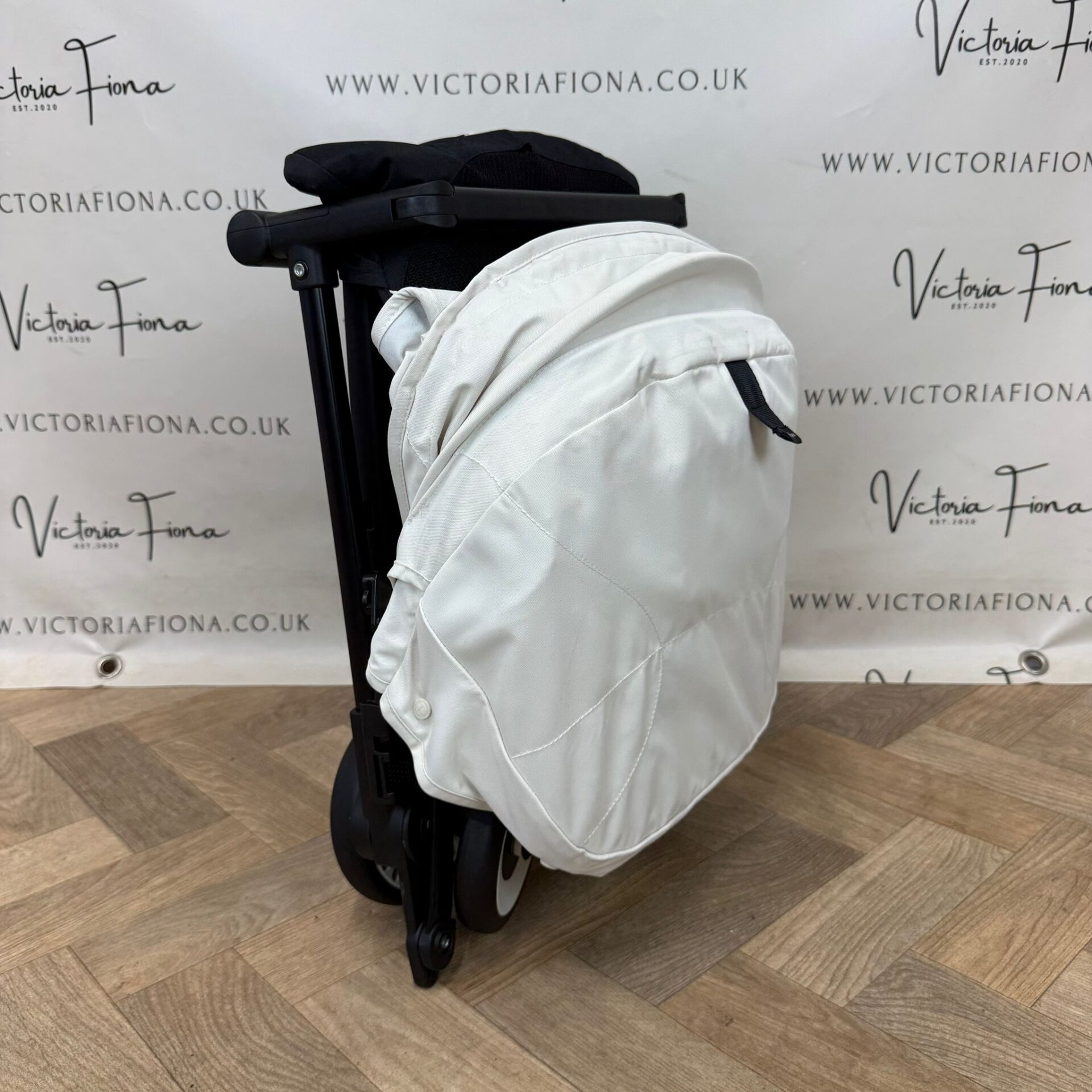 PRELOVED Cybex Libelle CABIN APPROVED Compact Stroller - Canvas White - Image 7
